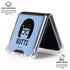 Bobs Burgers Butts Galaxy Z Flip6 Clear Case